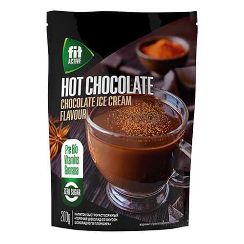 Горячий шоколад Fit Parad шоколадный пломбир низкокалорийный в Глобус