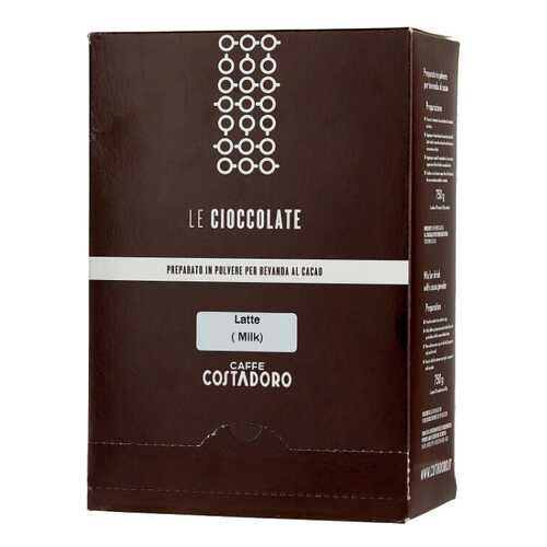 Какао Costadoro Le Cioccolate milk chokolate 25x шт по 30 г в Глобус