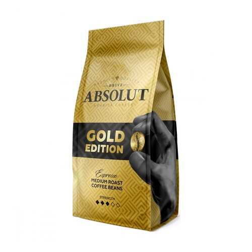 Кофе Absolut Drive gold edition в зернах 1000 г в Глобус