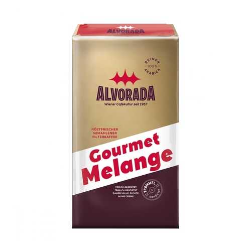 Кофе Alvorada Gourmet Melange молотый 500 г в Глобус