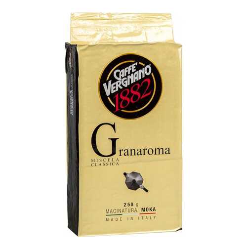 Кофе Caffe Vergnano granaroma жареный молотый 250 г в Глобус