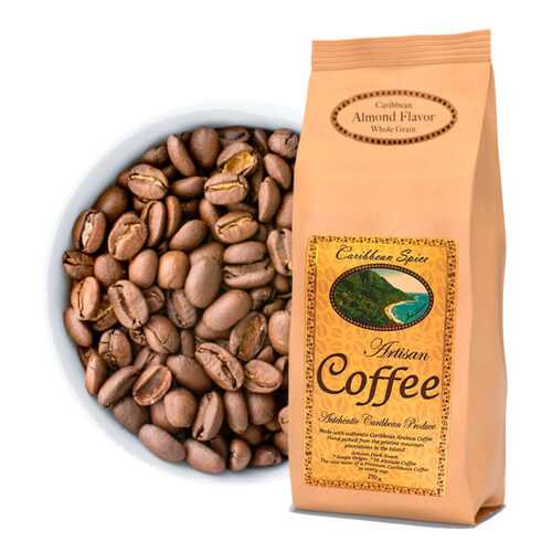 Кофе Caribbean Spice Artisan Kosher Coffee Almond Grain в зернах миндаль 250 г в Глобус