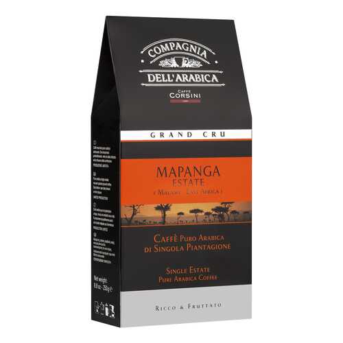 Кофе Compagnia Dell'Arabica Mapanga Estate молотый 250 г в Глобус
