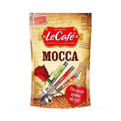 Кофе Le Cafe Mocca растворимый с ложкой 150 г в Глобус