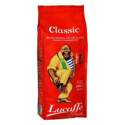 Кофе Lucaffe Classic в зернах 1 кг в Глобус