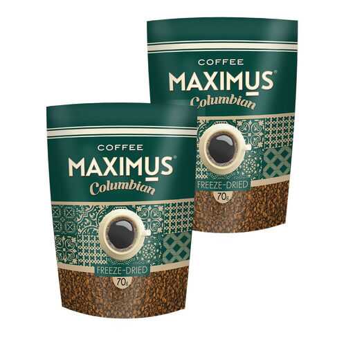 Кофе Maximus Columbian сублимированный 70 г в Глобус