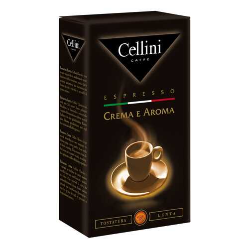 Кофе молотый Cellini crema e aroma 250 г в Глобус