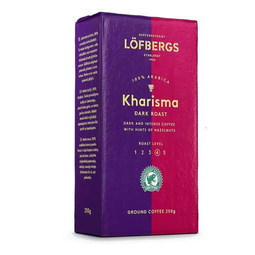 Кофе молотый Lofbergs Kharisma 250 г в Глобус