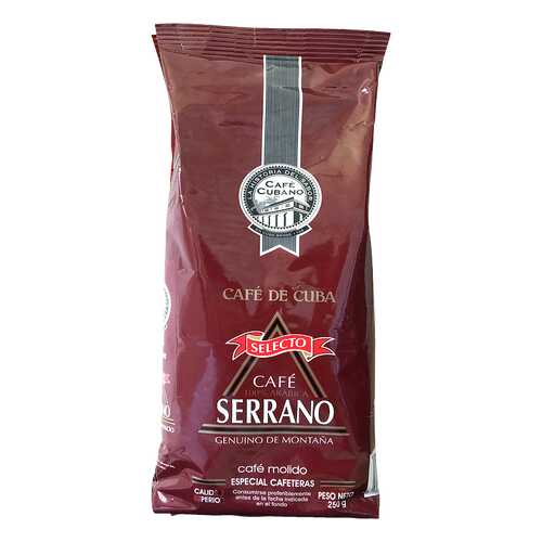 Кофе молотый Serrano Selecto 250 г в Глобус