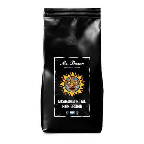 Кофе Mr.Brown Nicaragua Royigh Grown в зернах 1 кг в Глобус