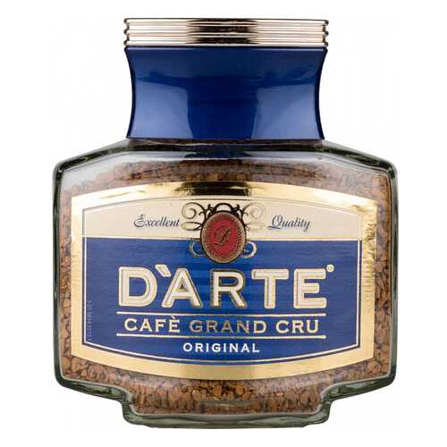 Кофе натуральный растворимый D'arte оriginal сублимированный 100 г в Глобус
