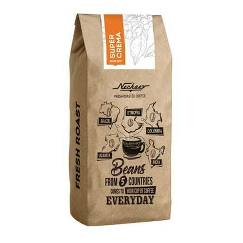 Кофе Nechaev Super Crema в зернах свежей обжарки 500 г в Глобус