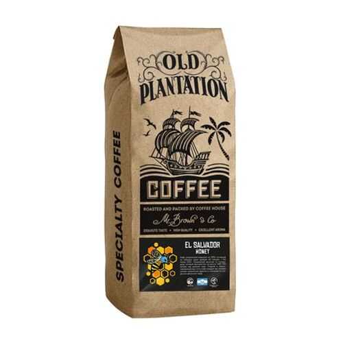 Кофе Old Plantation Specialty Coffee Brasil Santos в зернах 250 г в Глобус