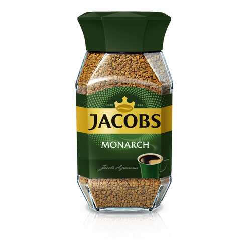 Кофе растворимый Jacobs monarch классический 190 г в Глобус
