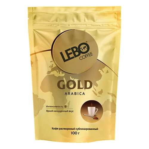 Кофе растворимый Lebo gold 100 г в Глобус