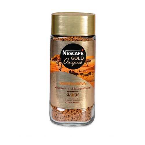 Кофе растворимый Nescafe Gold ORIGINS UGANDA-KENYA 85г Россия в Глобус