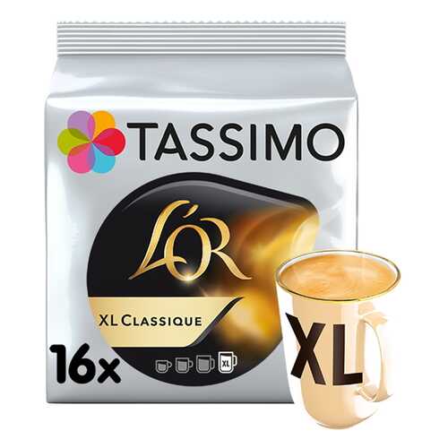 Кофе Tassimo L’OR Xl Classique в капсулах 16 шт в Глобус