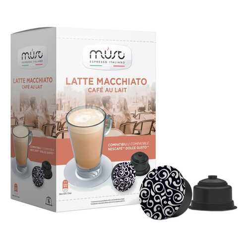 Кофе в капсулах Must latte macchiato 16 капсул в Глобус