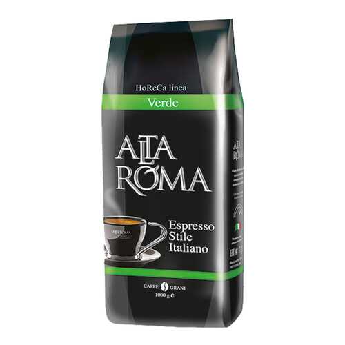 Кофе в зернах Alta Roma verde 1000 г в Глобус