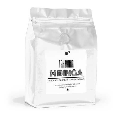 Кофе в зернах Black coffee beans Танзания Мбинга, 250 г в Глобус