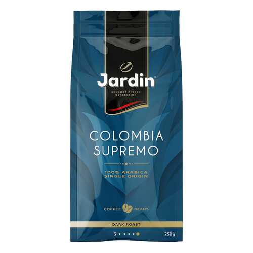 Кофе в зернах Jardin Colombia Supremo 250 г в Глобус