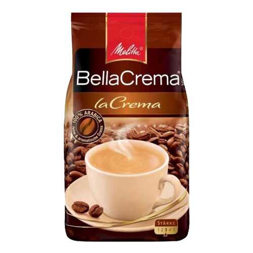 Кофе в зернах Melitta bella crema la crema 1000 г в Глобус