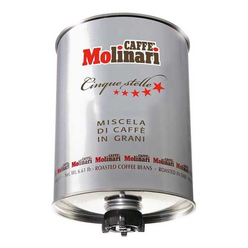 Кофе в зернах Molinari cinque stelle 3000 г в Глобус
