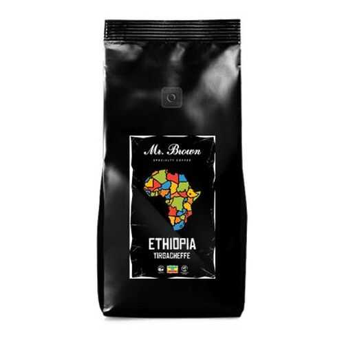 Кофе в зернах Mr.Brown Specialty Coffee Ephiopia Yirgacheffe 1 кг в Глобус