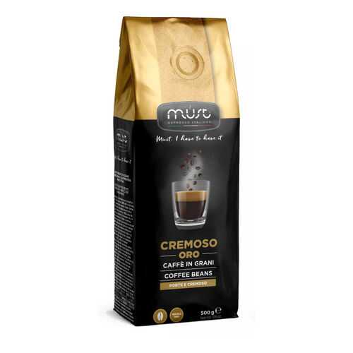 Кофе в зернах Must cremoso oro 500 г в Глобус