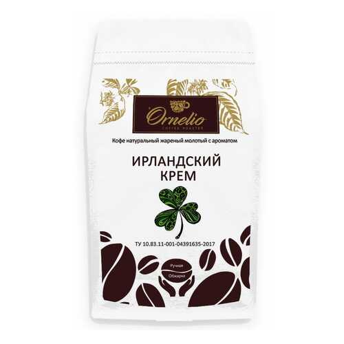 Кофе жареный молотый Ornelio арабика с ароматом ирландский крем 500 г в Глобус