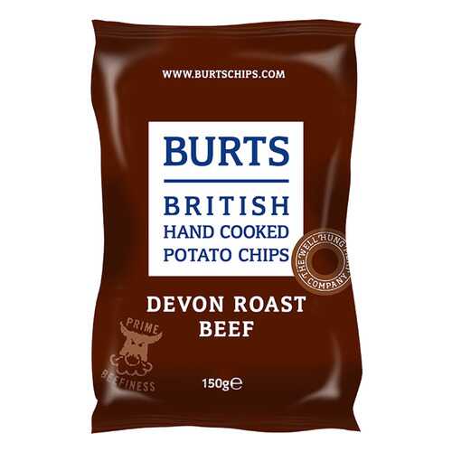 Чипсы BURTS Devon Roast Beef картофельные150г в Глобус