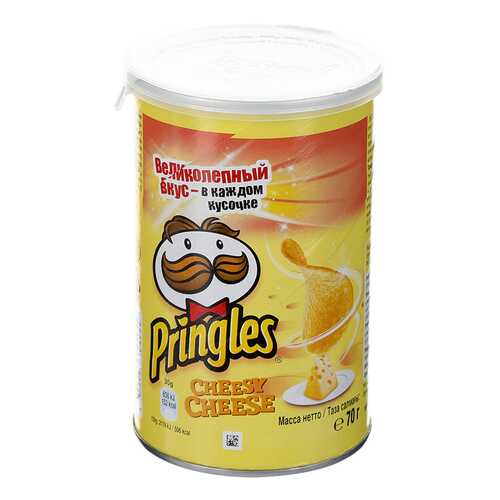 Чипсы картофельные Pringles со вкусом сыра 70 г в Глобус