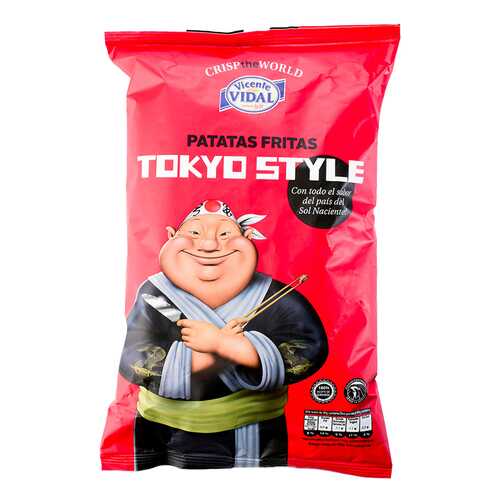 Чипсы картофельные Vicente Vidal Tokyo Style терияки 120 г в Глобус