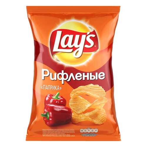 Чипсы Лейз из натурального картофеля паприка 150 г в Глобус