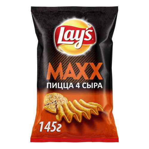 Картофельные чипсы Lay's maxx пицца 145 г в Глобус