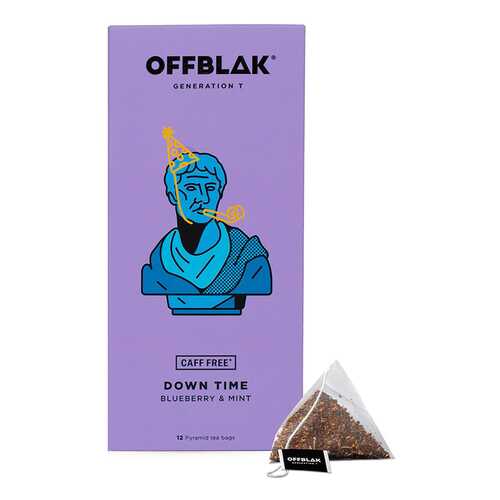 Чайный напиток OFFBLAK DOWN TIME 12х2.5г Россия в Глобус