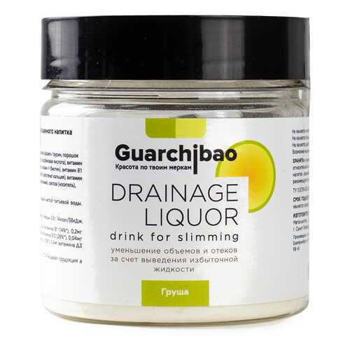Дренажный напиток Guarchibao Drainage liquor со вкусом груши в Глобус