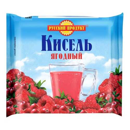 Кисель быстрого приготовления ягодный Русский Продукт брикет 220 г в Глобус