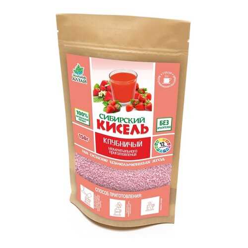 Кисель Эколайф АЛТАЙ клубничный витаминизированный 150 г в Глобус