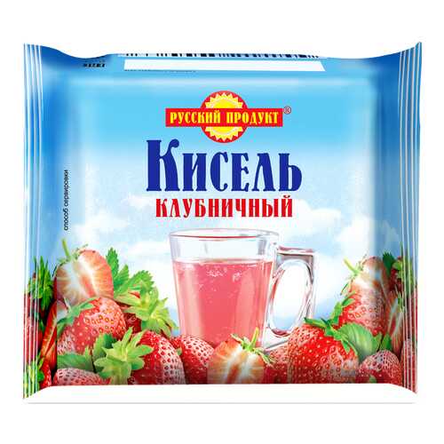 Кисель Русский продукт клубничный брикет 220 г в Глобус