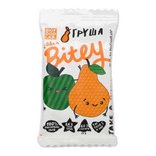 Батончик Bitey детский яблоко-груша 25 г в Глобус