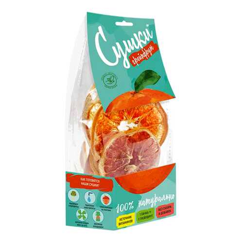 Чипсы фруктовые Биопродукты сушки грейпфрут в Глобус