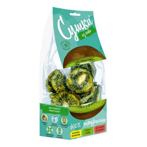 Чипсы фруктовые Биопродукты сушки из киви 30 г в Глобус