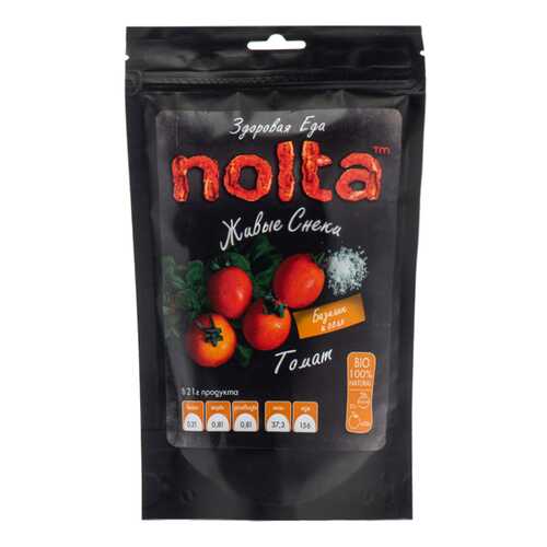 Чипсы овощные Томаты с солью и базиликом NOLTA 31 г, Россия в Глобус