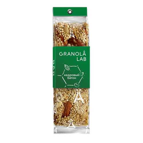 Кедровый батон Granola.Lab 40 г в Глобус