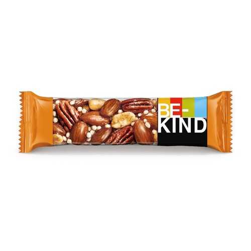 Ореховый батончик BE-KIND с медом кленовым сиропом и морской солью 40 г в Глобус