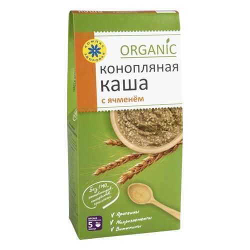 Каша конопляная Компас здоровья organic с ячменем 250 г в Глобус