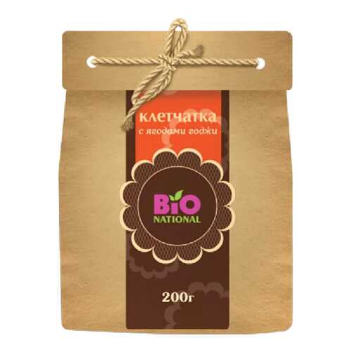 Клетчатка Bio National для печени в эко-упаковке 200 г в Глобус
