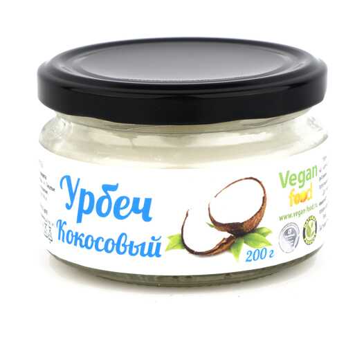 Урбеч Vegan-food из мякоти кокоса 200 г в Глобус
