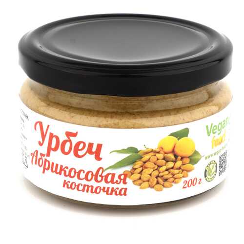 Урбеч Vegan-food из ядер абрикосовых косточек 200 г в Глобус